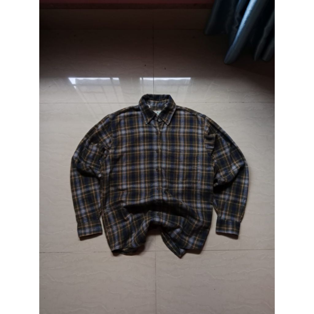 kemeja flannel LL bean