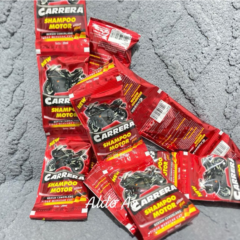 Carrera Shampo Motor  1 Sachet Isi 20ml