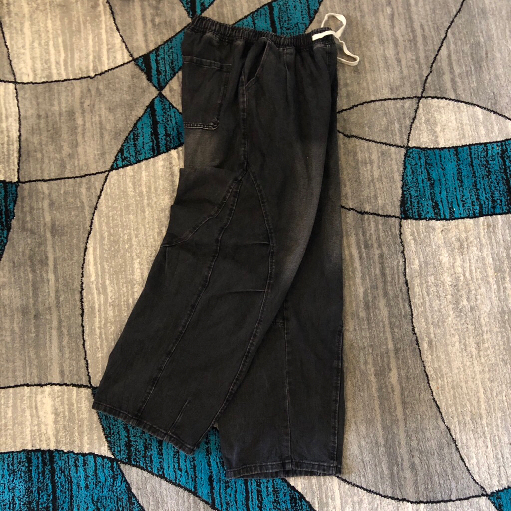 celana baggy jeans second