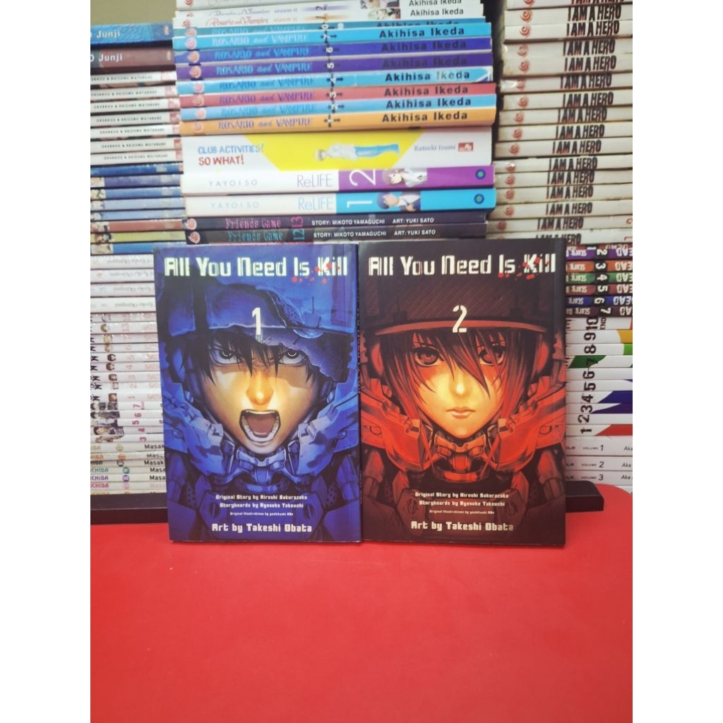 Komik All You Need is Kill Vol 1-2 Set Tamat Kolpri