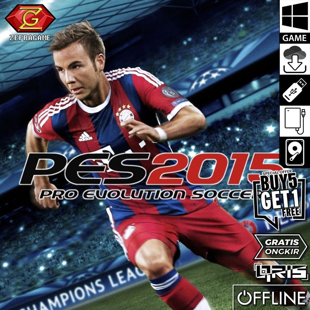 PES 2015 Game PC Laptop Games