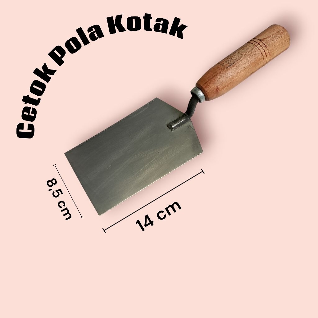 Cetok Galur Super Baja Pola Kotak