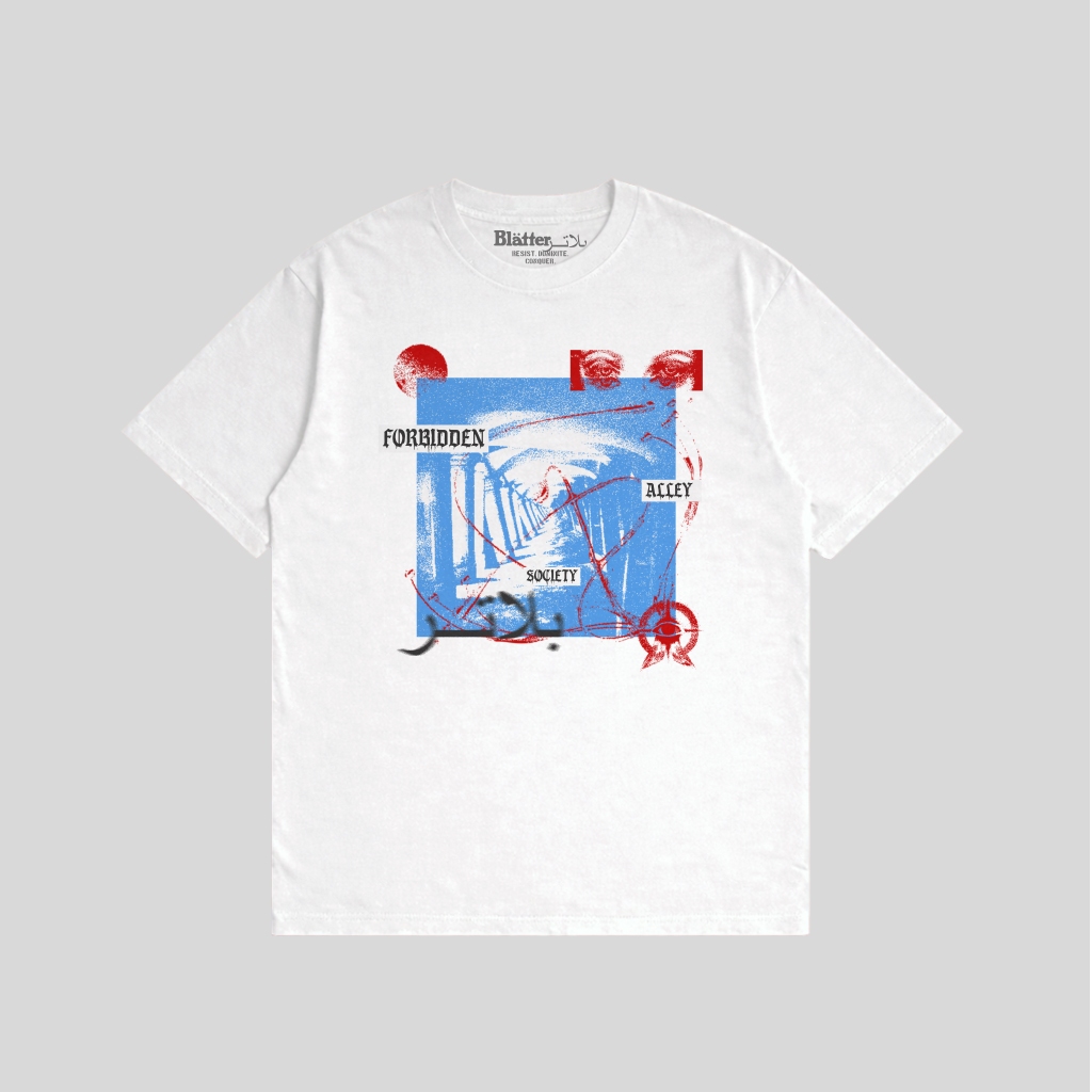 Blätter Tshirt Relaxed Fit 24s Cotton - FORBIDDEN