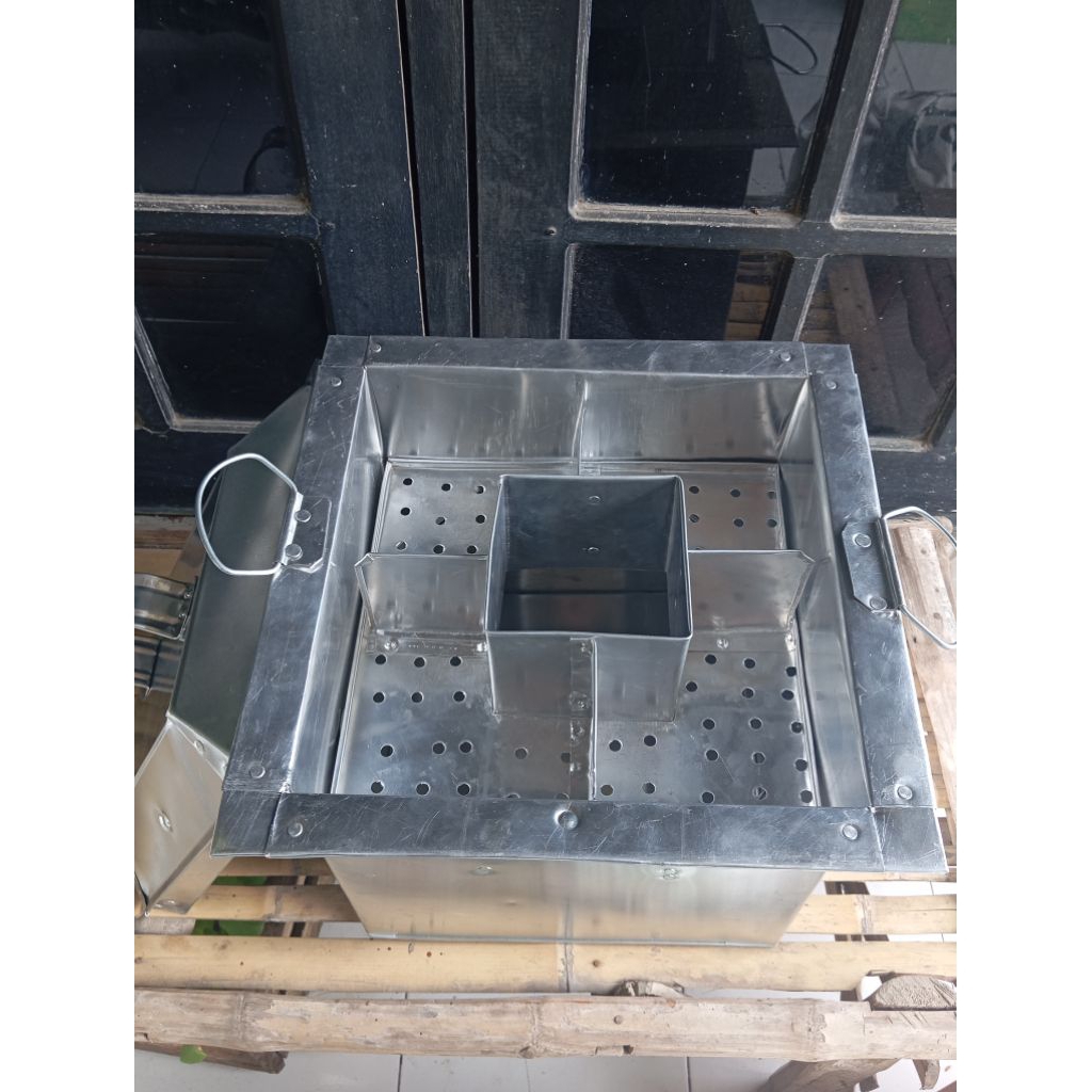 dandang pentol cilok kotak ukuran 30x30cm