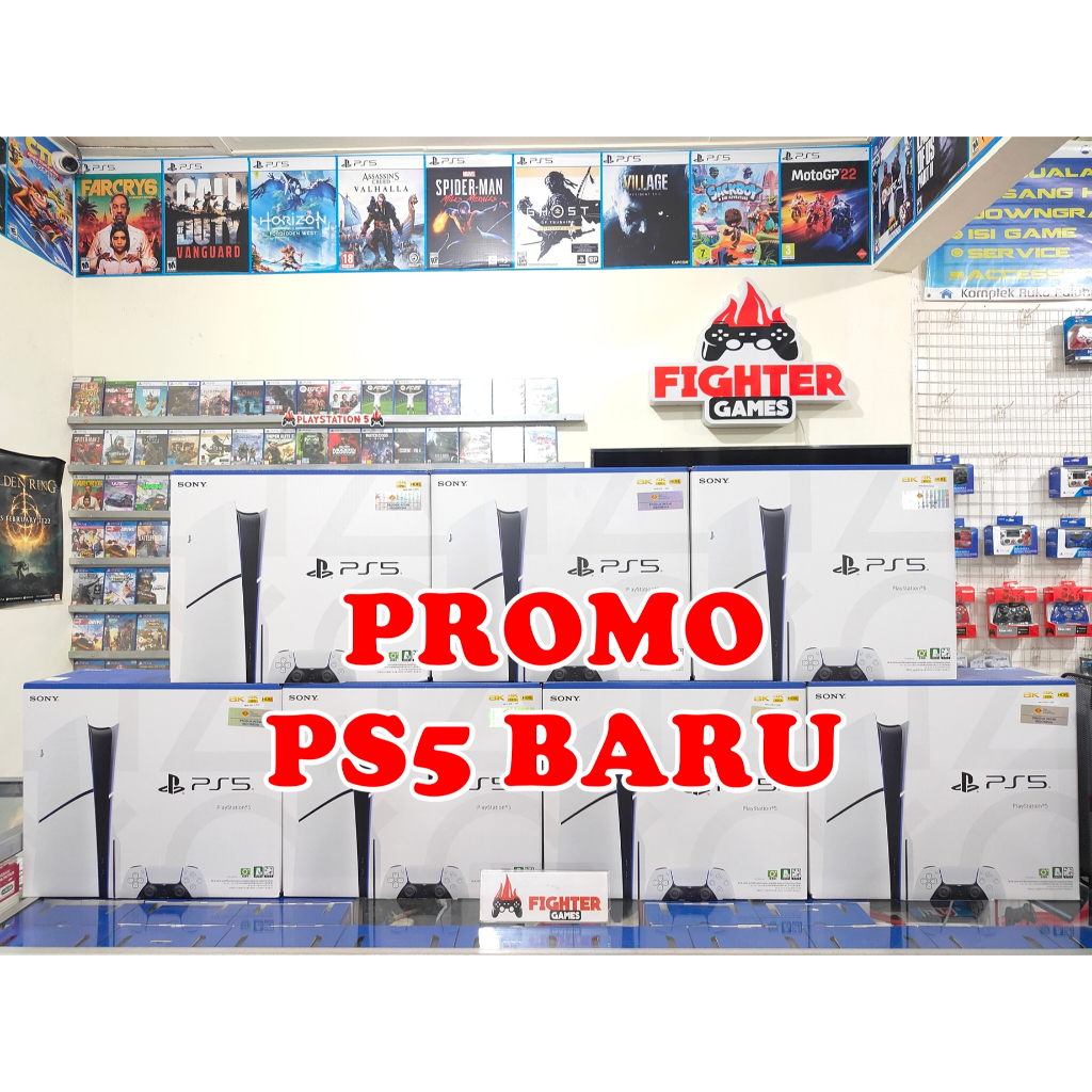 [NEW/BARU] PS5 PS 5 Slim Disk Version Playstation 5 Garansi Resmi Sony