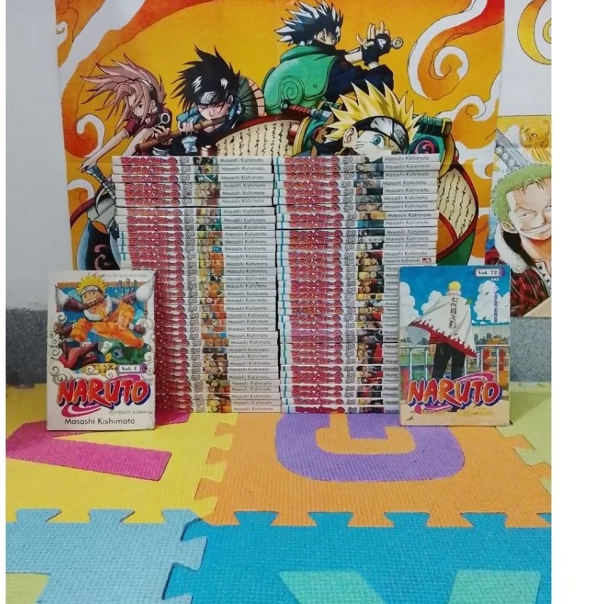 komik full set tamat Naruto 1-72 end