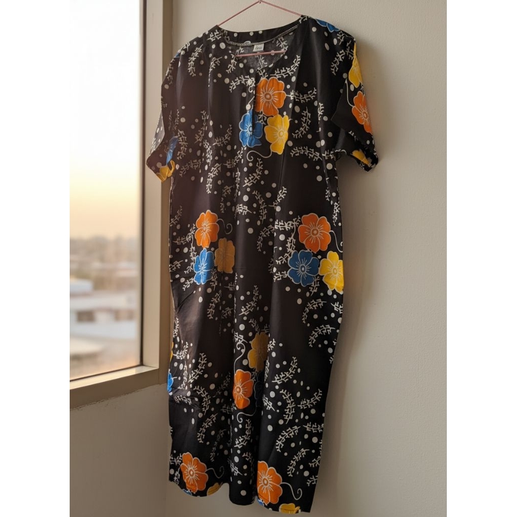 XAVIN - DASTER BATIK PEKALONGAN HITAM