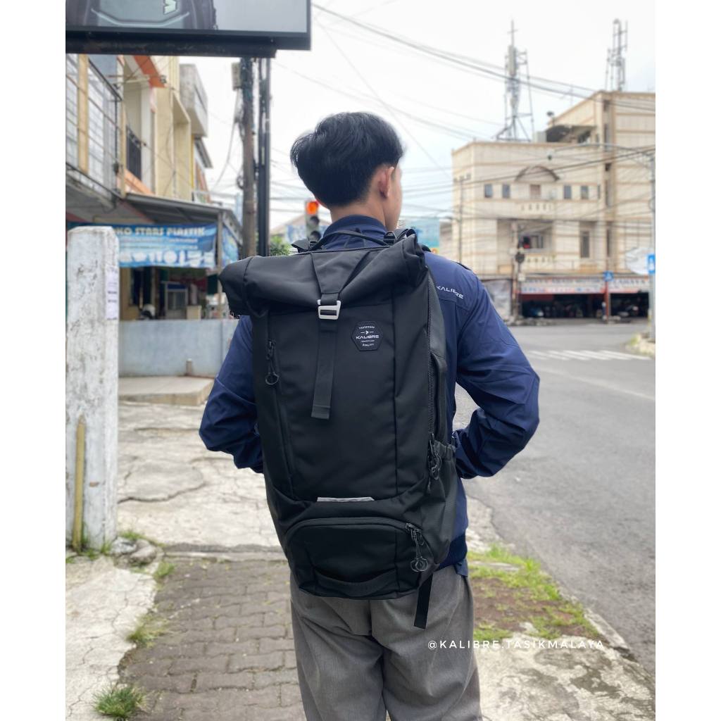 Kalibre Tas Ransel Backpack Blackline L 30L Black 911321000