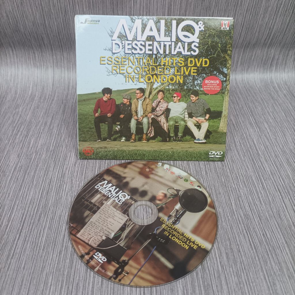 Dvd kfc original Maliq & D'essentials