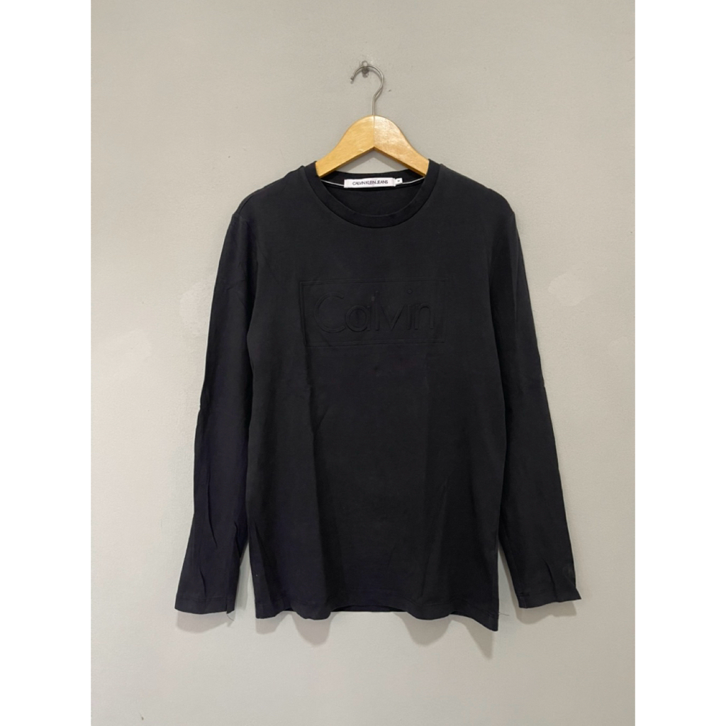 Kaos Calvin Klein Jeans / Kaos Calvin Klein Original / Kaos CK Original / Longsleeve Calvin Klein Or