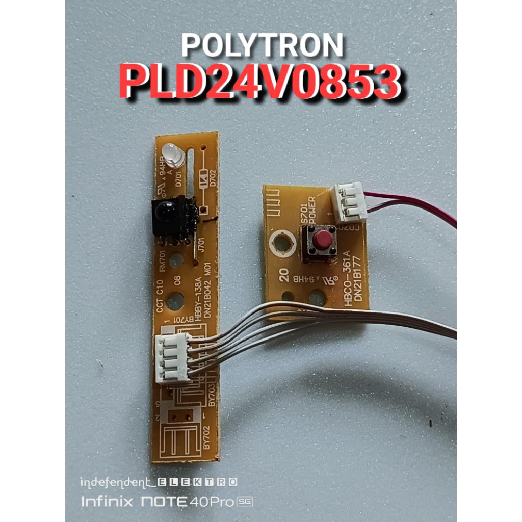 Sensor Tv polytron PLD 24V0853 pld24v0853c   ir Sensor tv polytron pld24v0853c