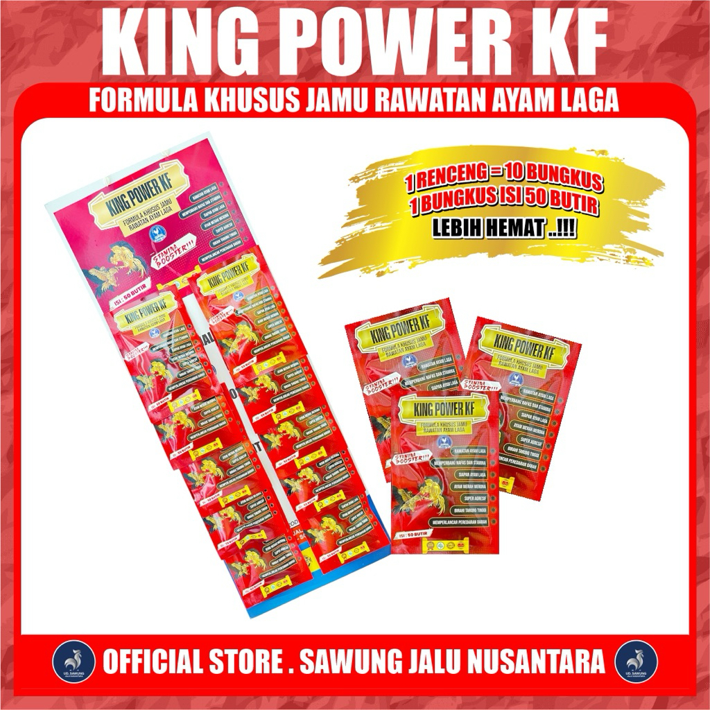 1 renceng Jamu Ayam King Power kf