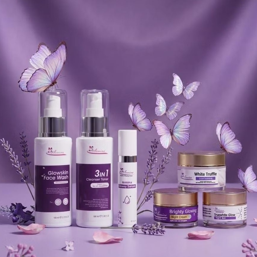 ARMINA PRODUK PAKET SKINCARE GOLD (ACNE)