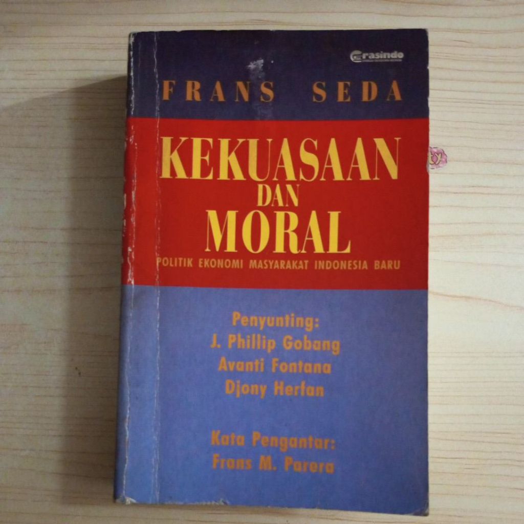 BUKU KEKUASAAN DA MORAL OLEH FRANS SEDA