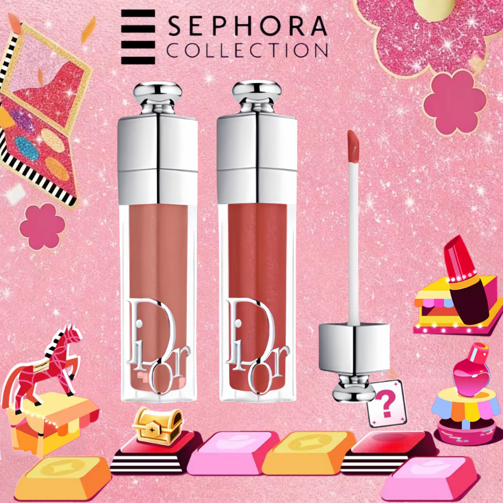 {100%ORIGINAL} Dior Liquid Lipstik Lip Gloss/Dior Addict Lip Maximizer Plumping Gloss/Lipstik cair D