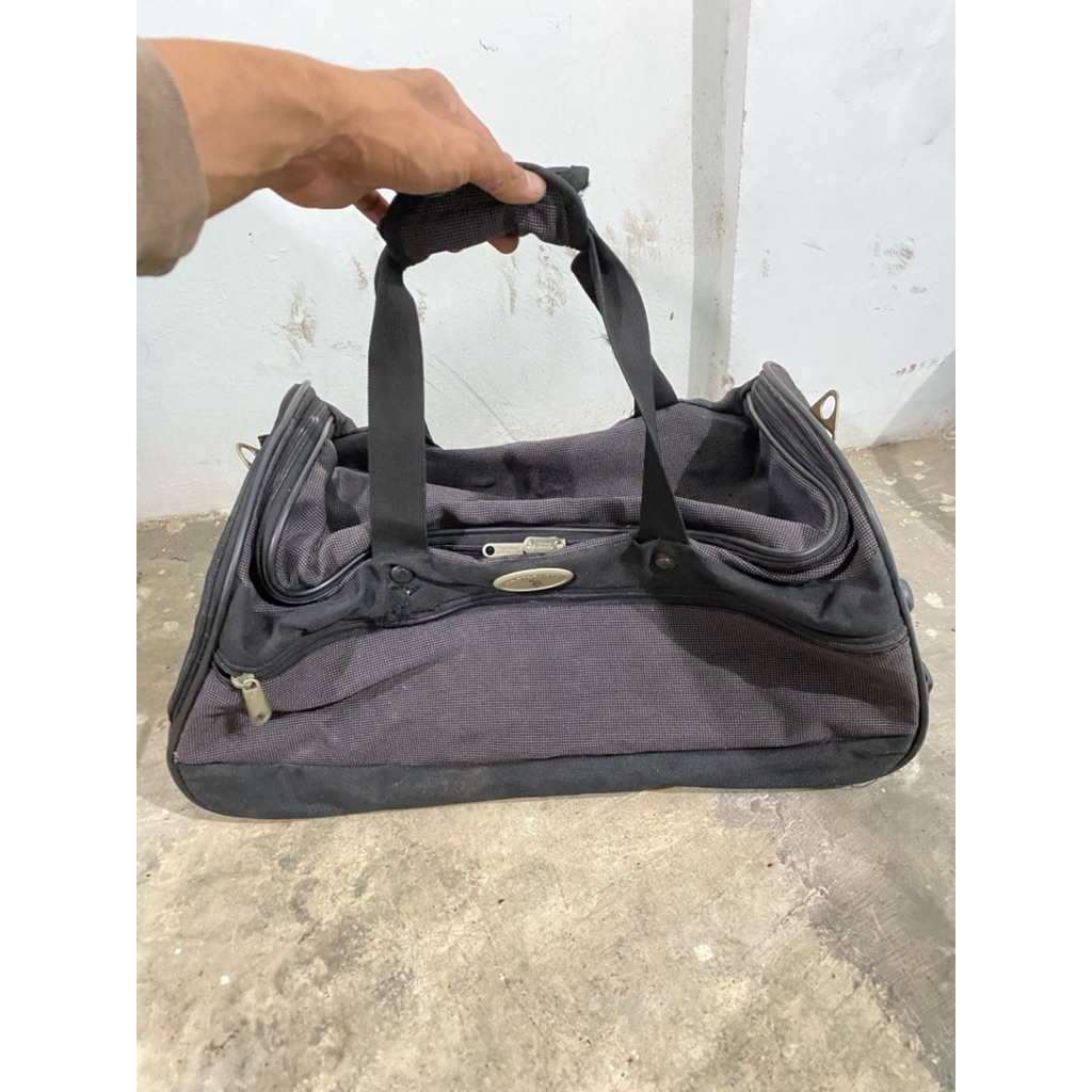 PL Trolley Bag US POLO 22inch (Minus Jahitan Terbuka & kain robek sperti gmbar). Iz