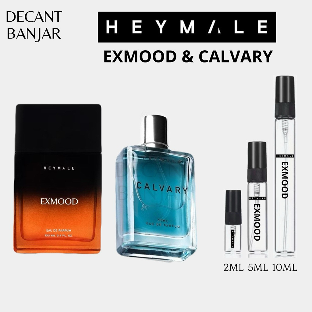 Heymale Exmood , Calvary Parfum Pria 2ML 5ML 10ML - HYML EXMOOD CALVARY 100% Original Decant parfum 