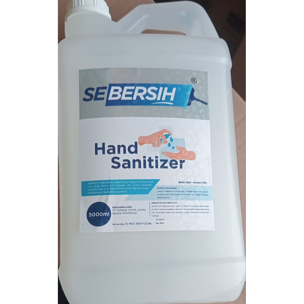 Sebersih Hand Sanitizer 5 Liter