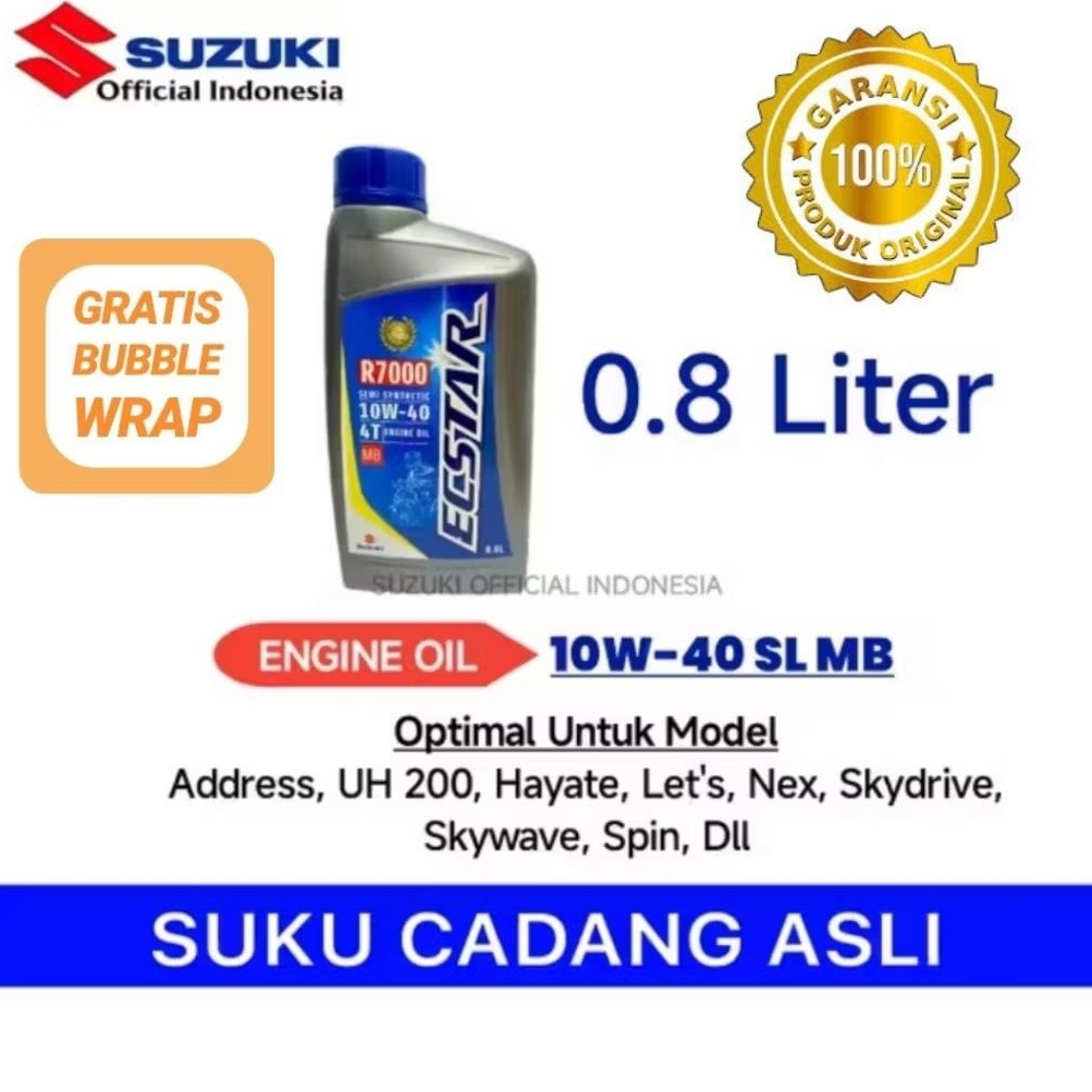 SGO Ecstar R7000 Matic 10W-40 0.8L Original SGO