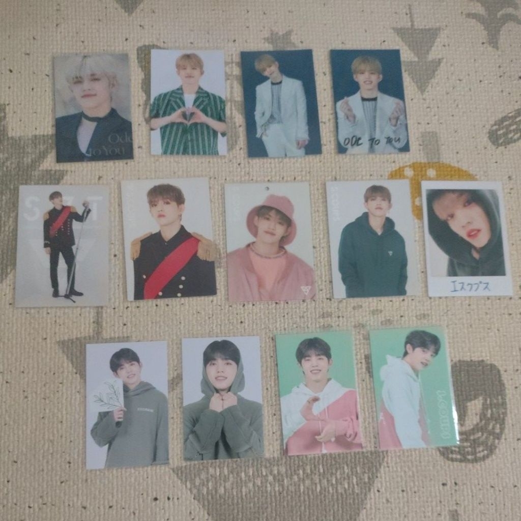 Seventeen Scoups trading card TC Ode to You 2018 Japan Arena Tour Caratland 2020