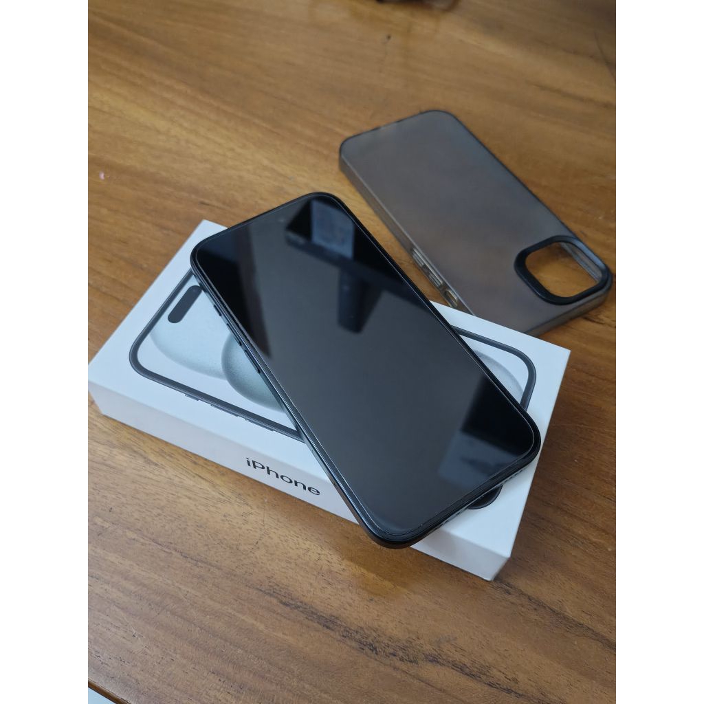 Iphone 15 128gb Black Second Ibox Pemakaian Pribadi
