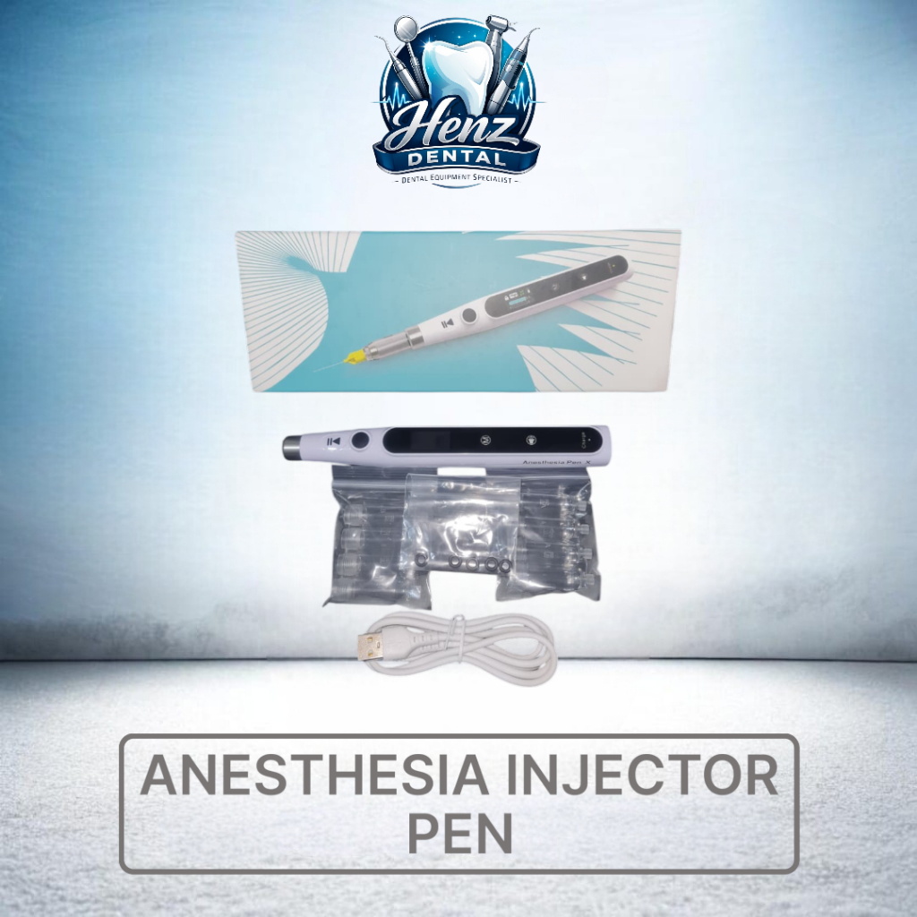 Anesthesia Injector Pen Dental Elektrik – Alat Suntik Anestesi Gigi Otomatis Rechargeable, Alat Inje