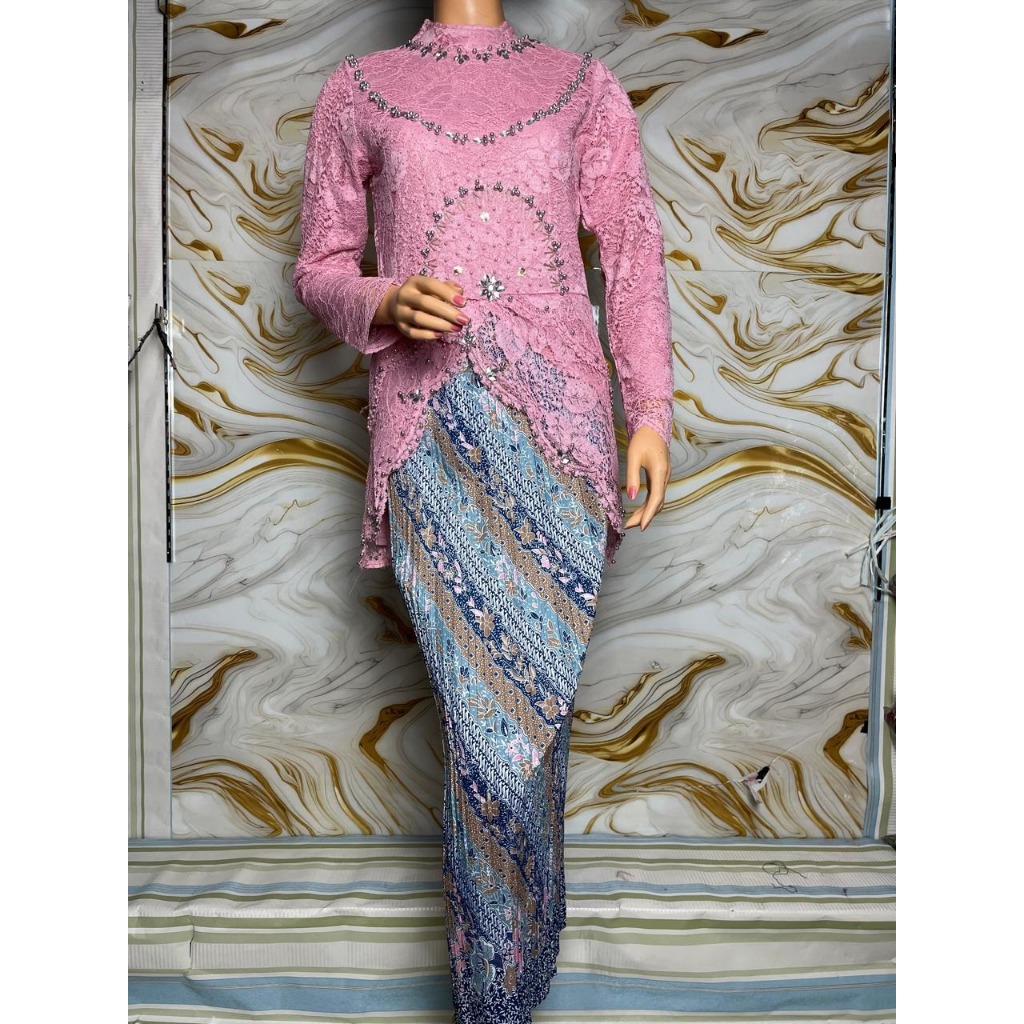 (TERSEDIA JUMBO) Kebaya Brukat Motif Full Payet Premium Kebaya wisuda kebaya tunangan kebaya lamaran