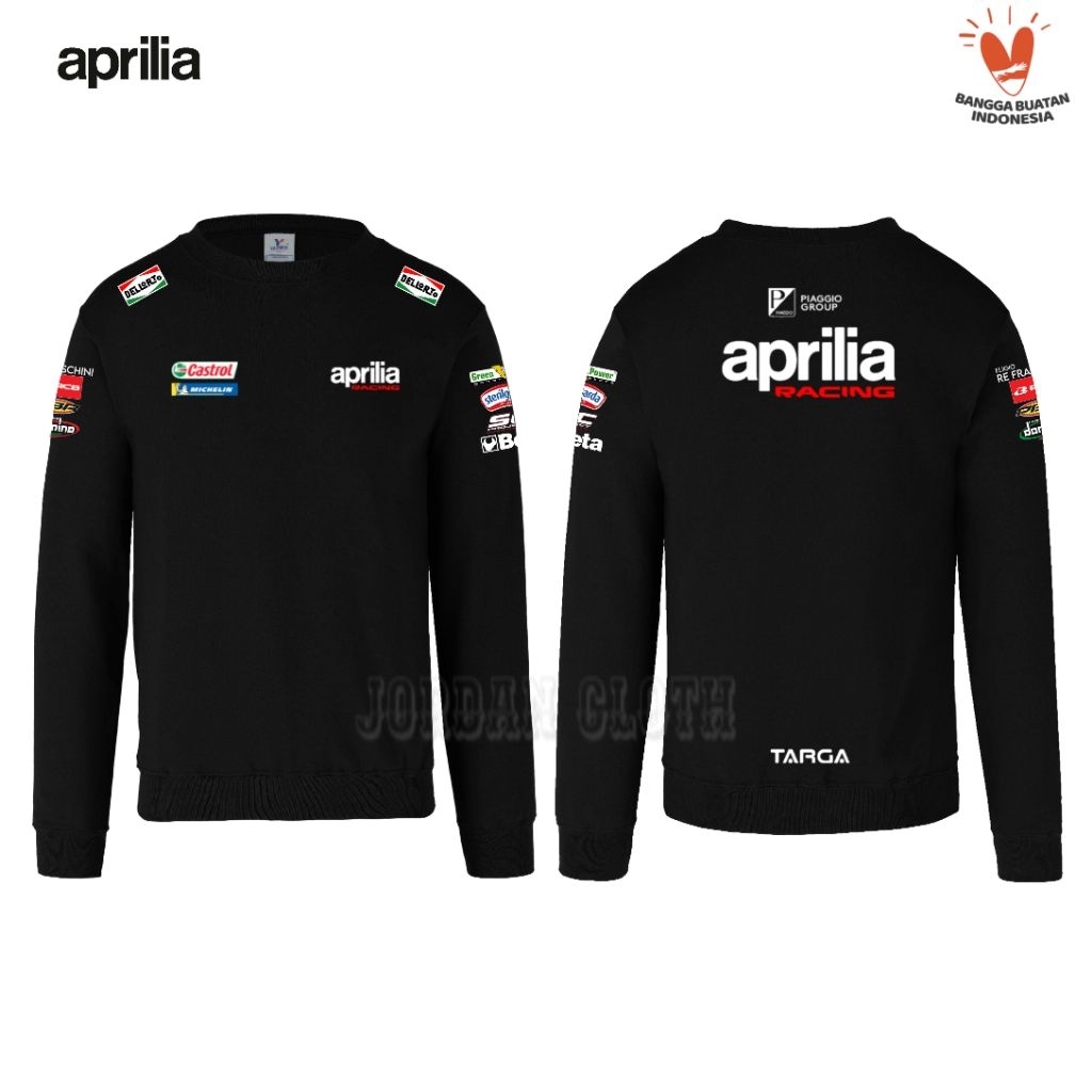 Sweater Jaket Hoodie Team Aprilia Racing MotoGP