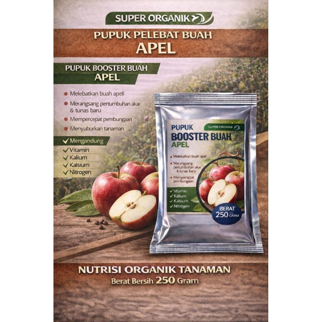 PUPUK BOOSTER BUAH Apel