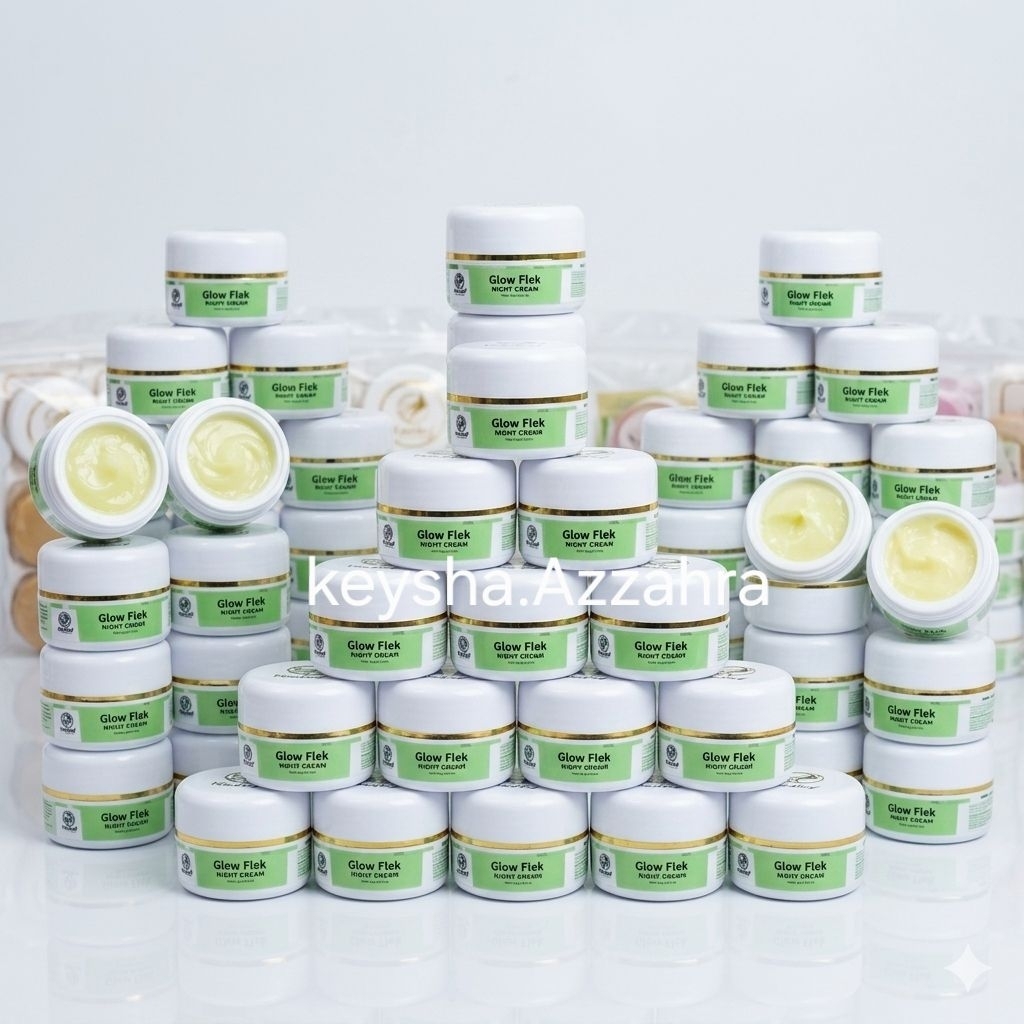 CREAM GLOW FLEK ASLI BPOM/CREAM MALAM FLEK HITAM ATAU MELASMA