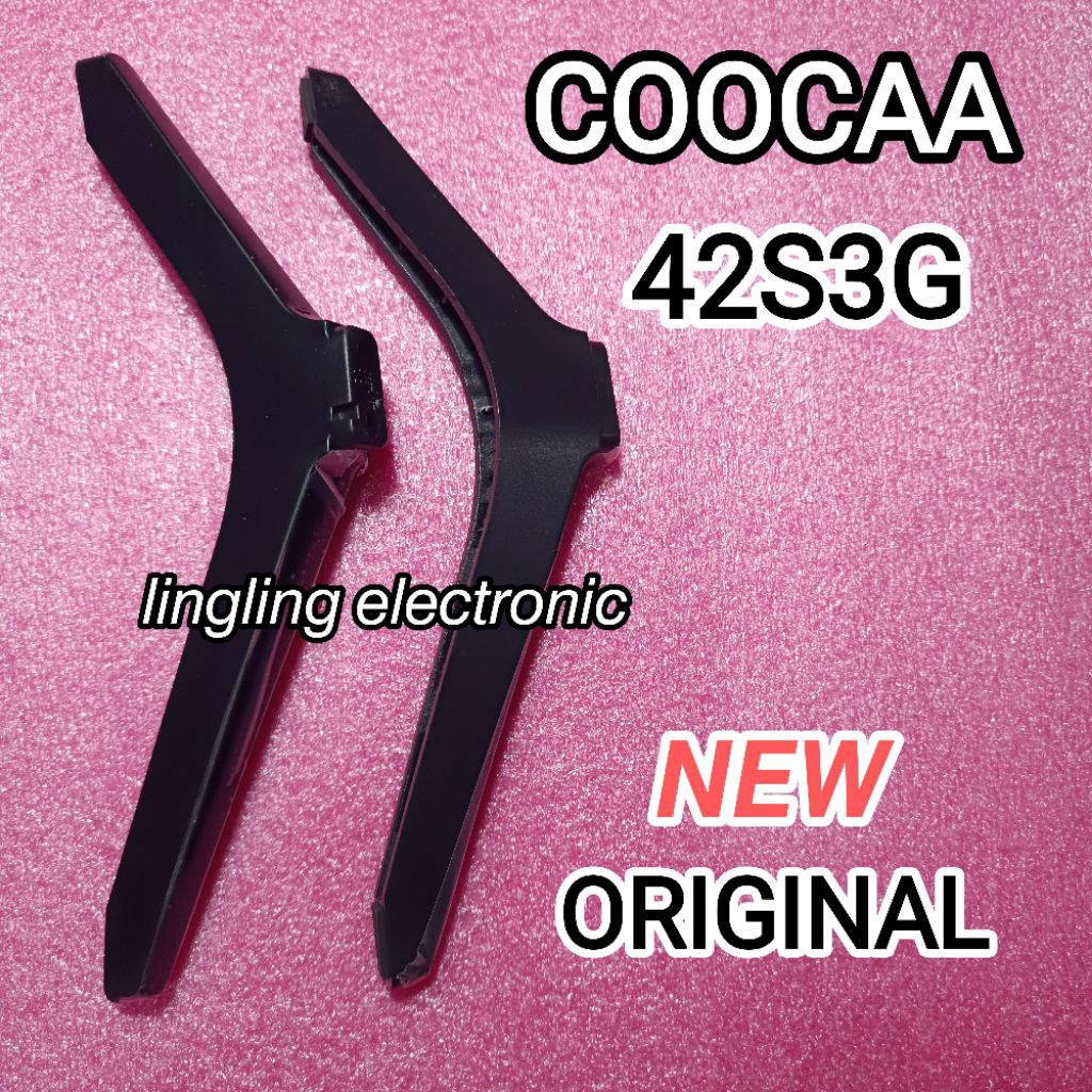 KAKI TV COOCAA 42S3G ORIGINAL BARU