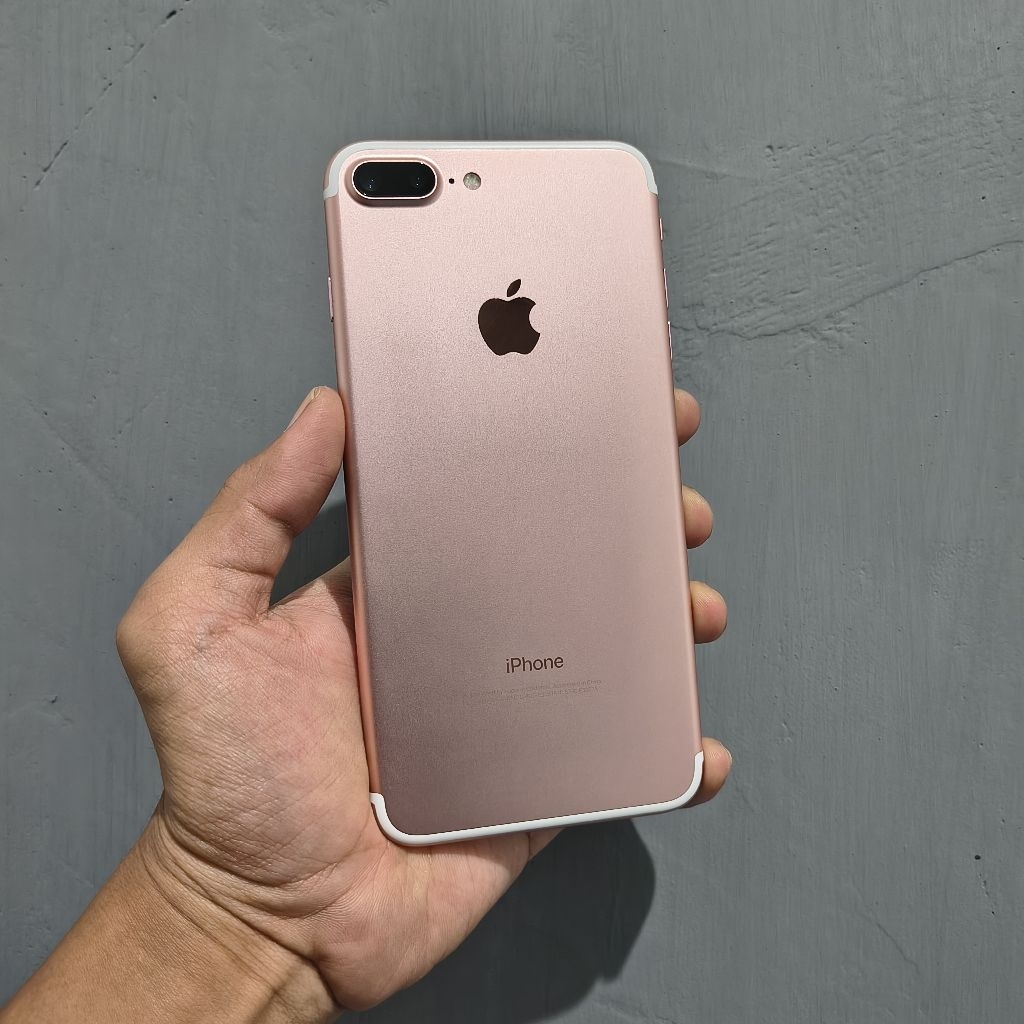 iPhone 7 Plus 32GB Rosegold Second Ex Inter Terdaftar Database Ceir