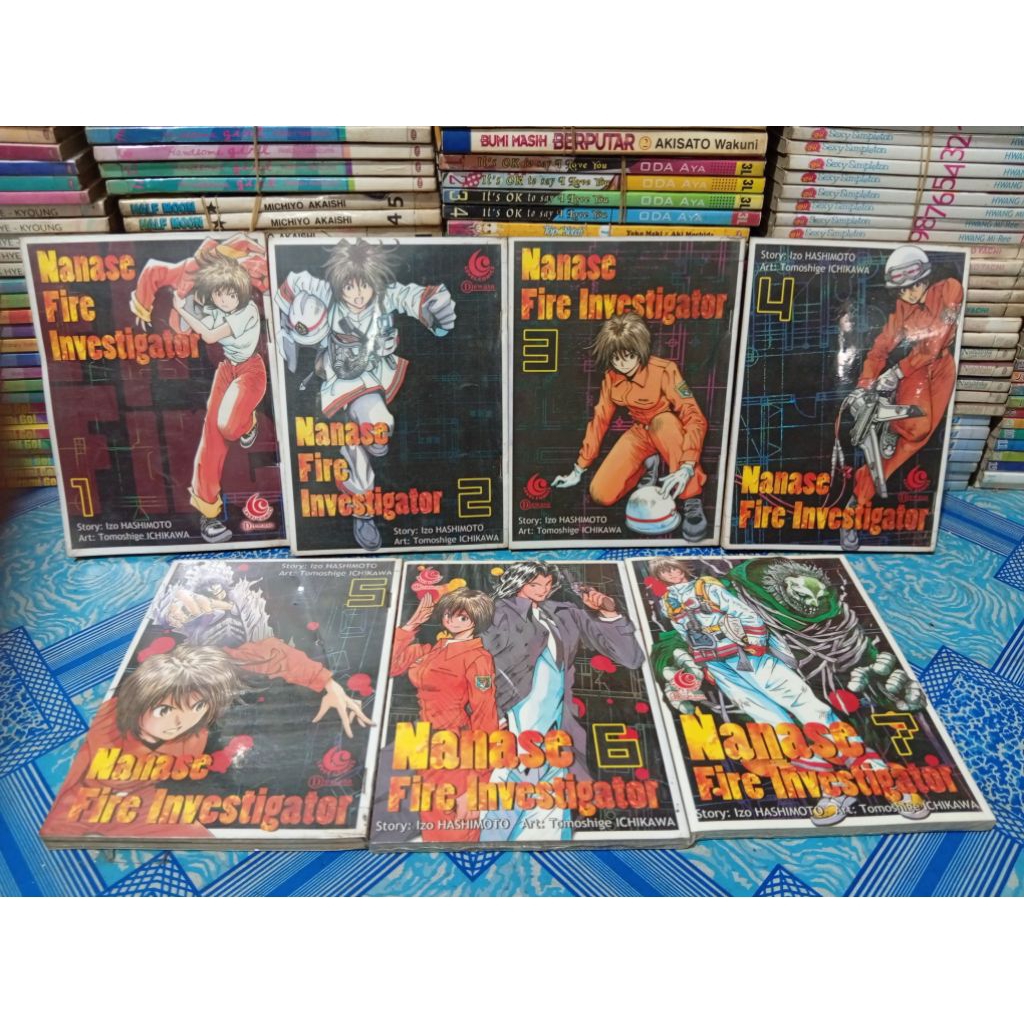 Komik Nanase Fire Investigator 1-7 Tamat