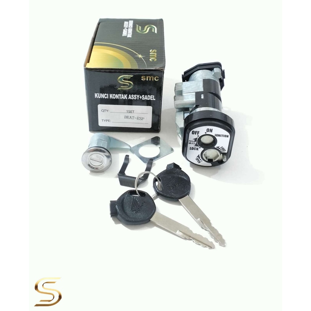 Kunci Kontak Premium Assy Set Beat ESP / Beat FI 2017 Original SMC