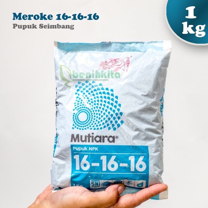 PUPUK MUTIARA BIBIT NPK 16.16.16 ORIGINAL ASLI 100%