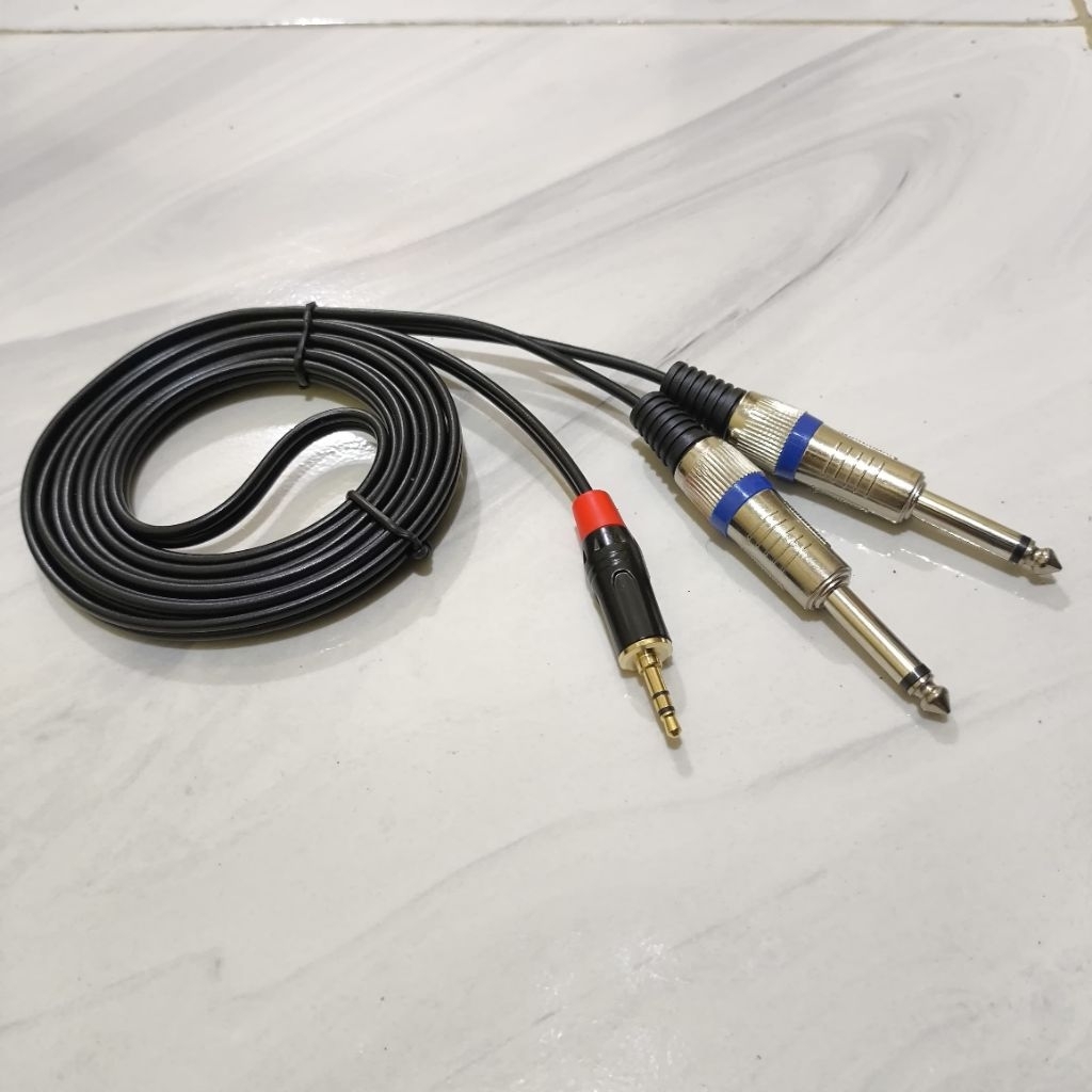 Kabel Jack Aux Hp Mini To 2 Akai Kabel Jack Audio