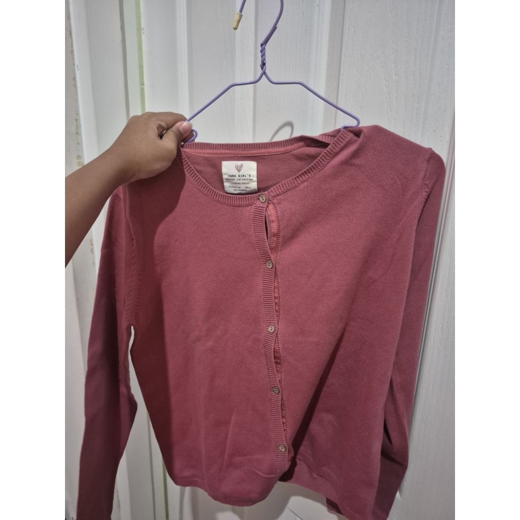 cardigan magenta