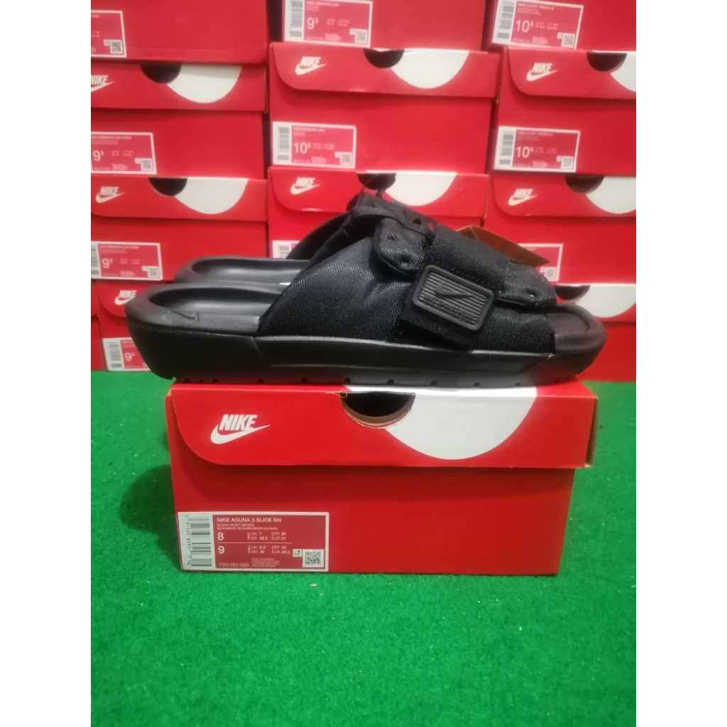 SENDAL NIKE ASUNA SLIDE 3 NN ORIGINAL SANDAL PRIA WANITA