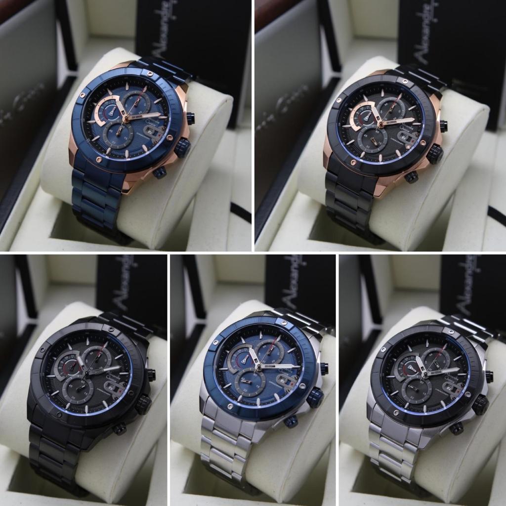 Alexandre Christie AC 6631 Jam Tangan Pria Original