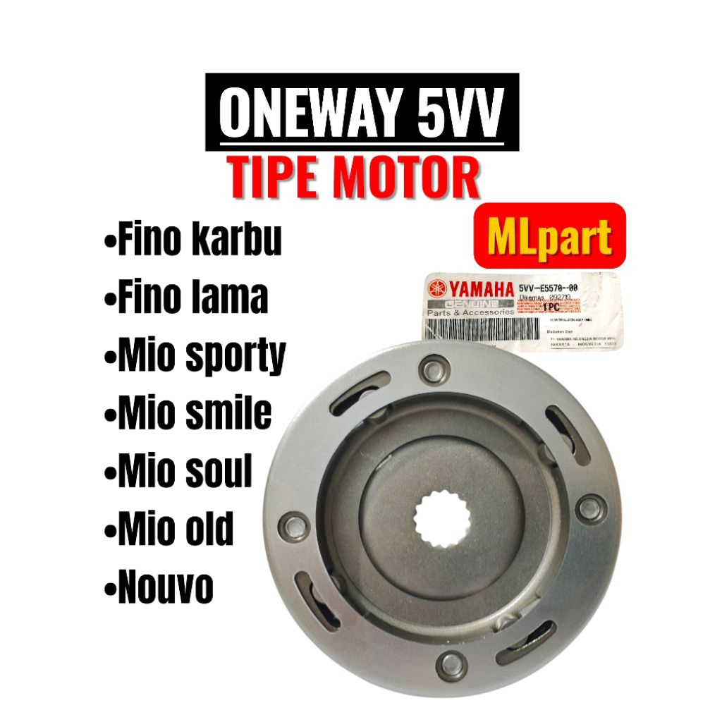 One way mio lama 5VV rumah pelor starter assy mio lama sporty smile soul  fino nouvo karbu 5VV-E5570