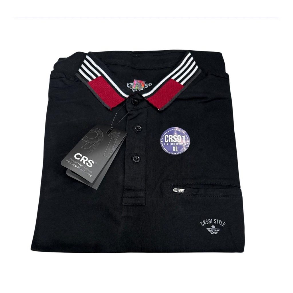 kerah CRS91 combed premium / kerah crs91 original