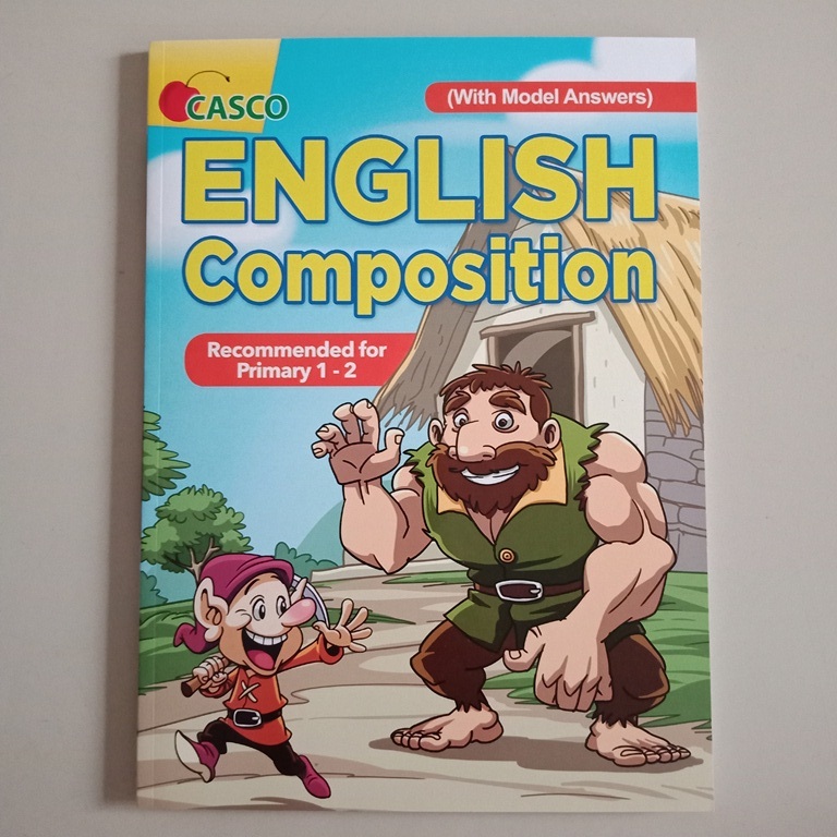 BUKU PRIMARY ENGLISH COMPOSITION RECOMMENDED FOR PRIMARY 1-2 (CASCO)