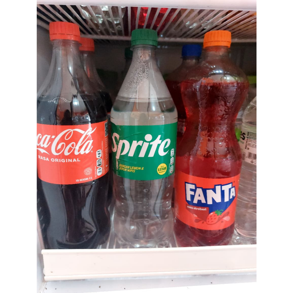 COCA COLA SPRITE FANTA 1 LITER