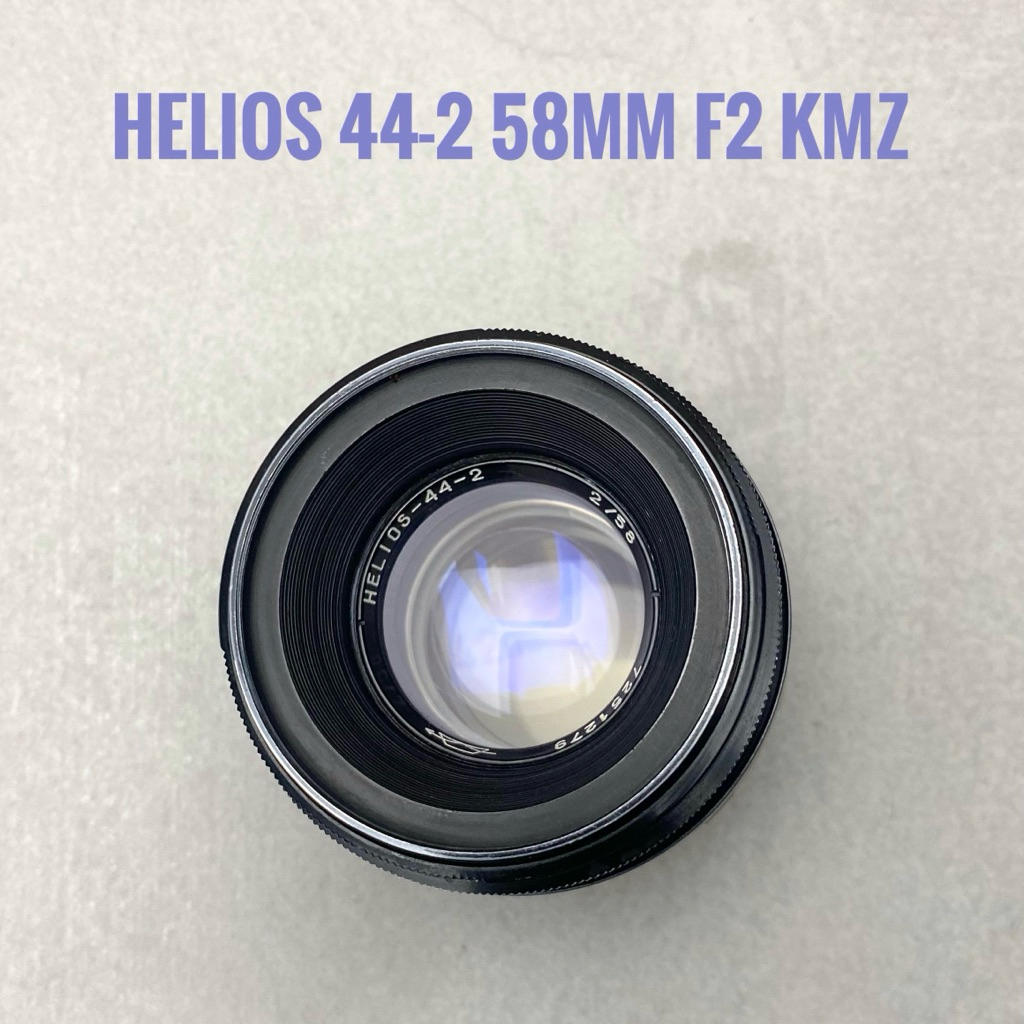 (RARE ITEM) Helios 44-2 58mm f2 KMZ Version Swirly Bokeh mount m42