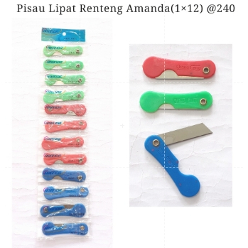 Pisau lipat amanda/pisau lipat kecil