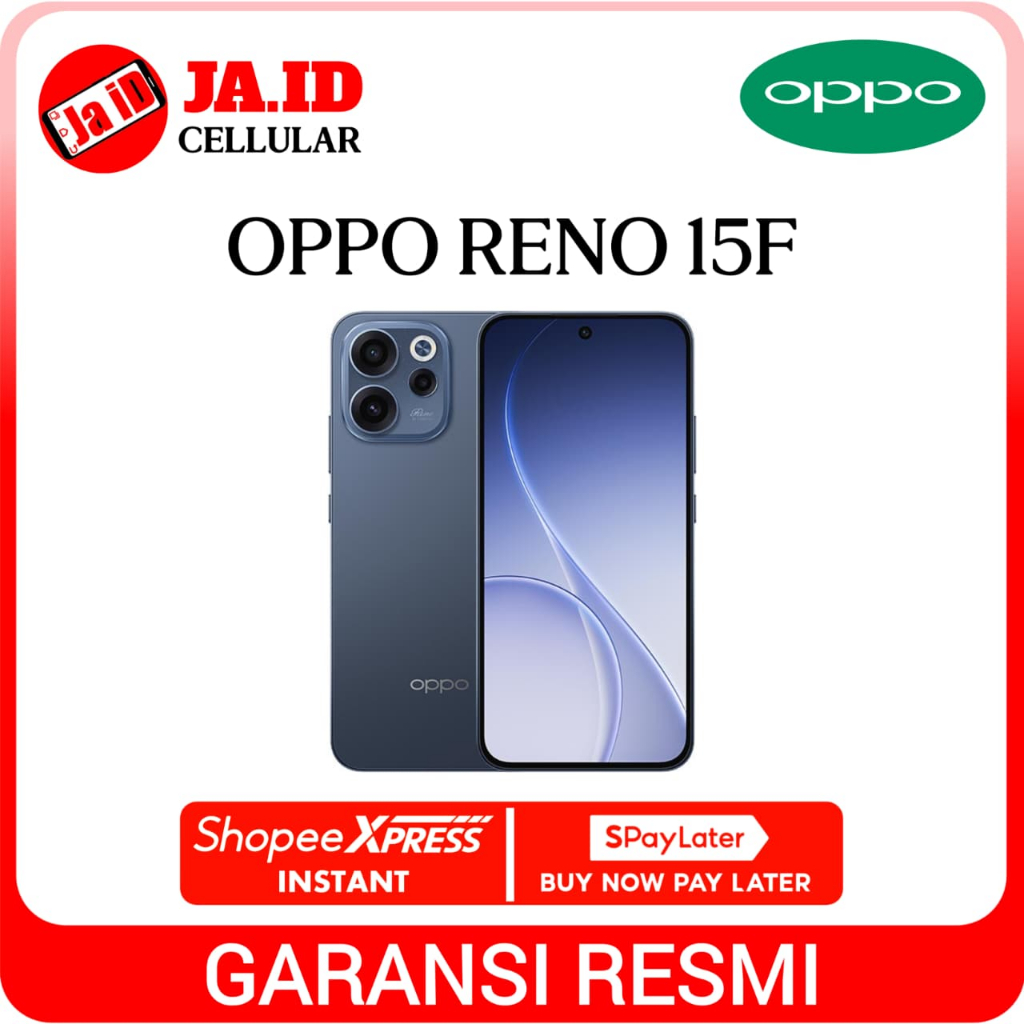 HP OPPO RENO 15F 5G ORIGINAL GARANSI RESMI