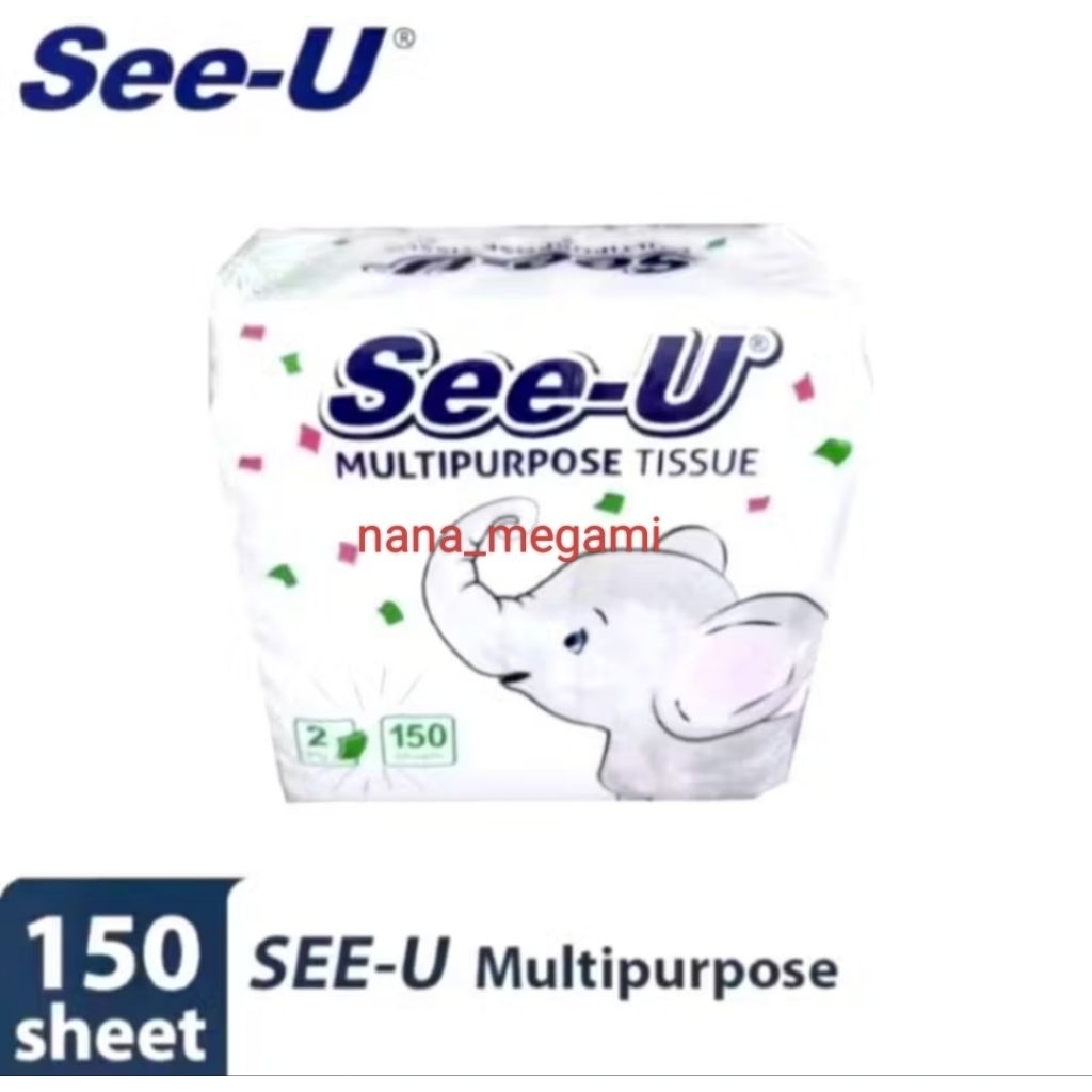 see u 150 sheet//tissue see u//see u