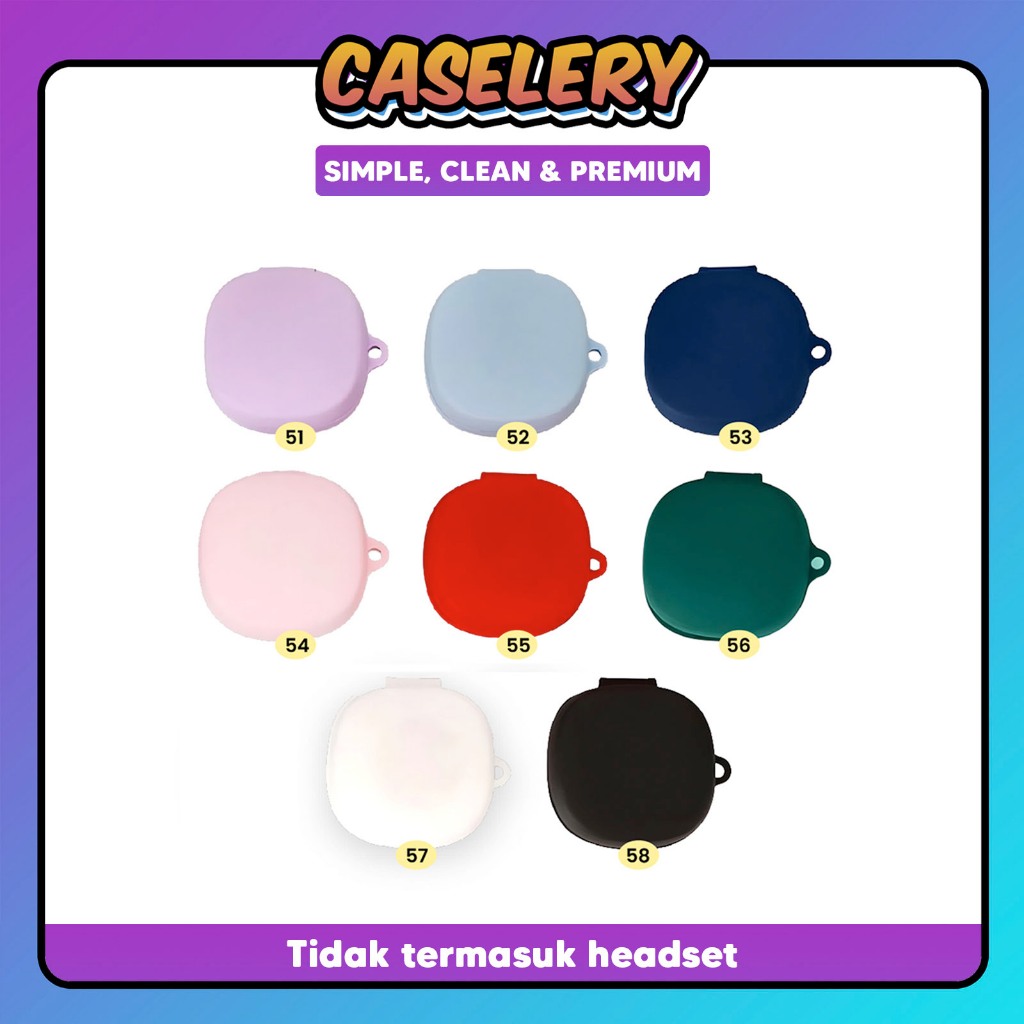 [KL] Case WM01 WM02 Baseus Encok Earphone Silikon Warna Polos