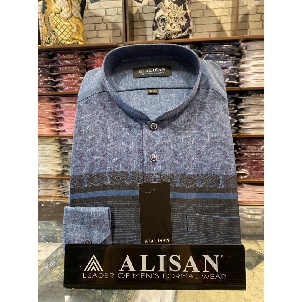 Alisan Koko Bordir Motif Panjang Reguler