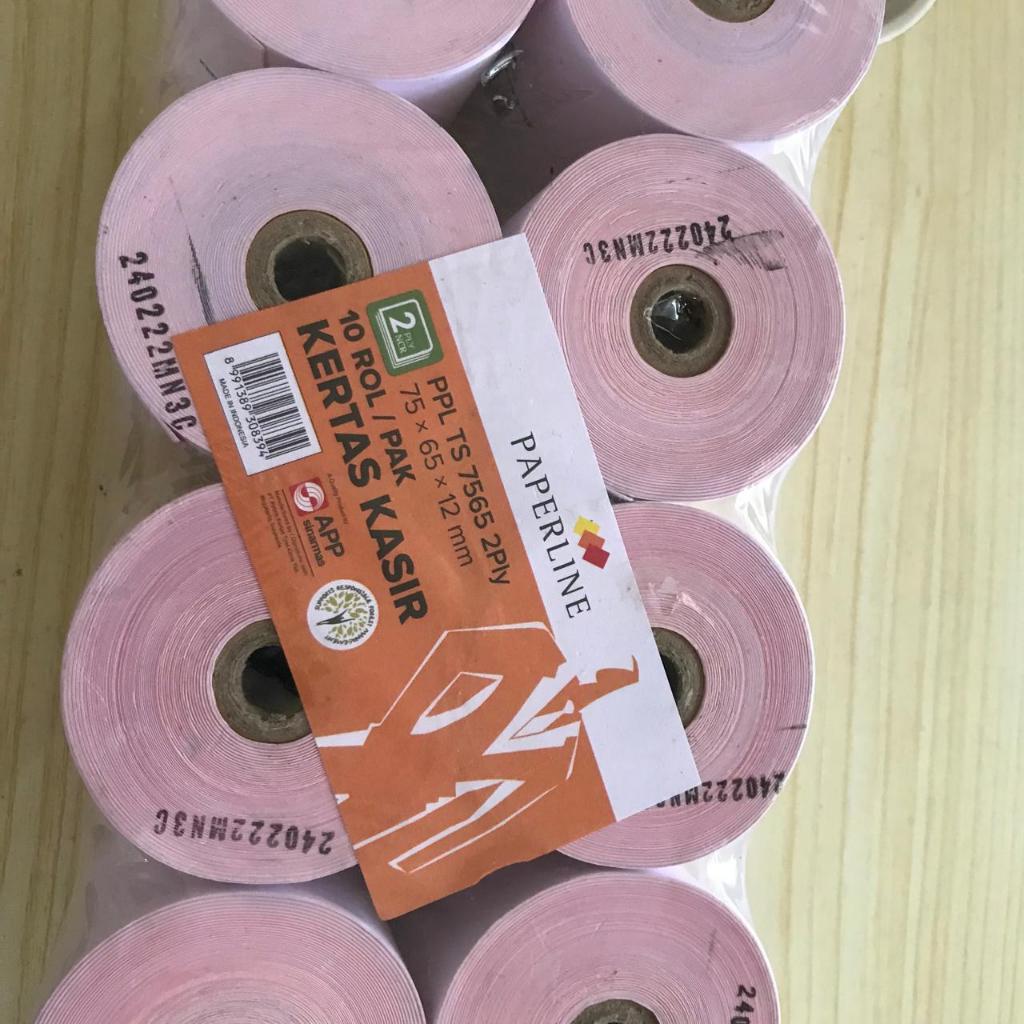 KERTAS KASIR 75X65X18 (1PLY) - 75X65X12 (2 PLY) PAPERLINE